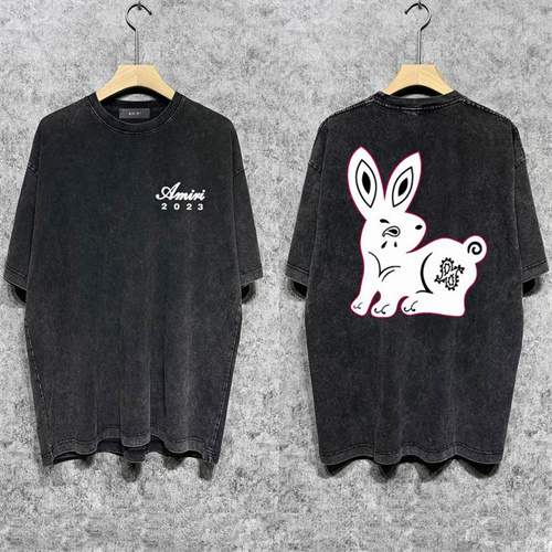 Amiri Round neck T-shirt-M(1)-2548
