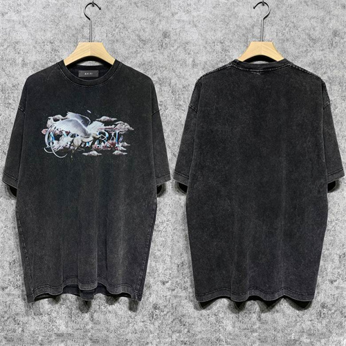 Amiri Round neck T-shirt-M(1)-2566