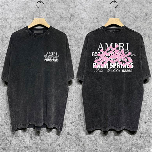 Amiri Round neck T-shirt-M(1)-2586
