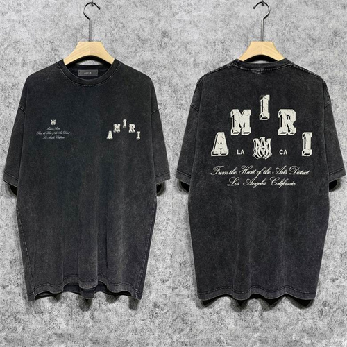 Amiri Round neck T-shirt-M(1)-2587