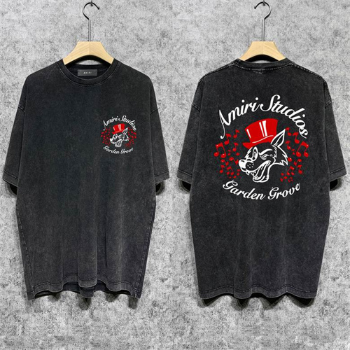 Amiri Round neck T-shirt-M(1)-2596