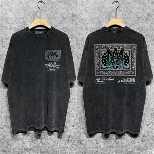 Amiri Round neck T-shirt-M(1)-2629