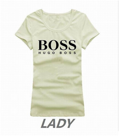 Boss Round neck T-shirt-W-087