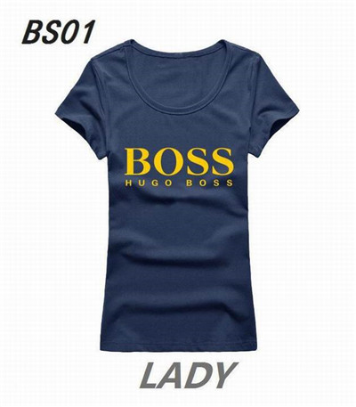 Boss Round neck T-shirt-W-089