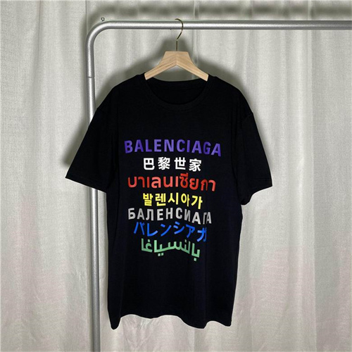 Balenciaga Round neck T-shirt-M-321