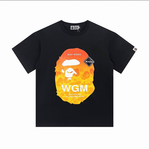 Aape Bape Round neck T-shirt-M-0318