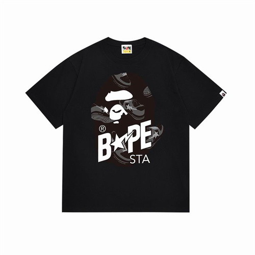 Aape Bape Round neck T-shirt-M-0491