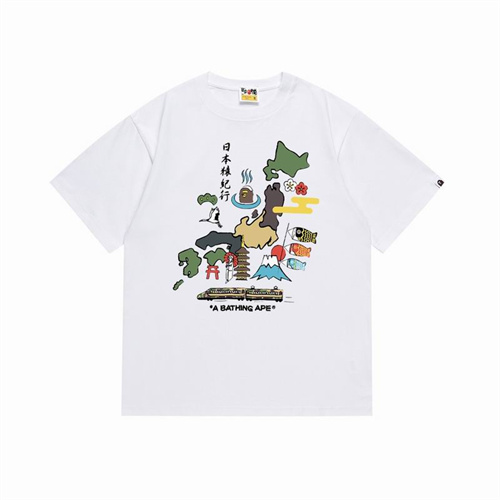 Aape Bape Round neck T-shirt-M-0533