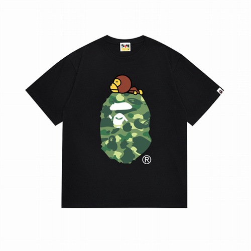 Aape Bape Round neck T-shirt-M-0596