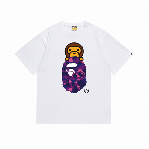 Aape Bape Round neck T-shirt-M-0624