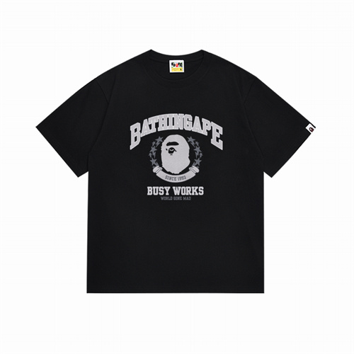 Aape Bape Round neck T-shirt-M-0625