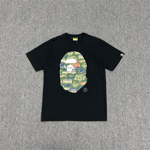 Aape Bape Round neck T-shirt-M-0340