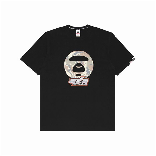 Aape Bape Round neck T-shirt-M-0109