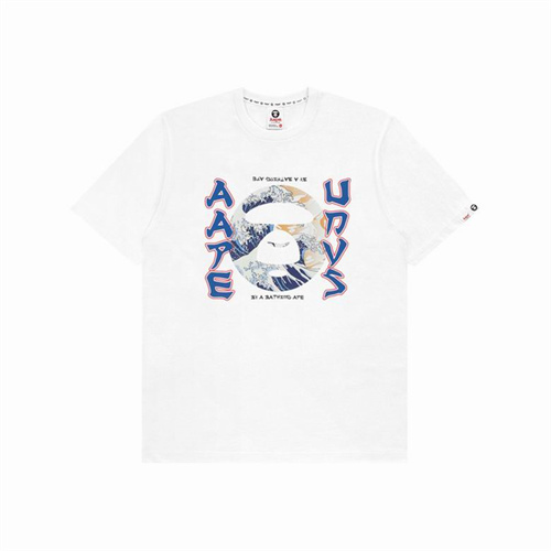Aape Bape Round neck T-shirt-M-0112