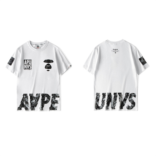 Aape Bape Round neck T-shirt-M-0002