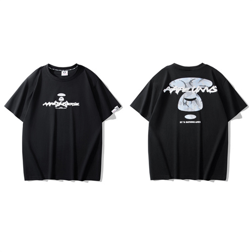 Aape Bape Round neck T-shirt-M-0023