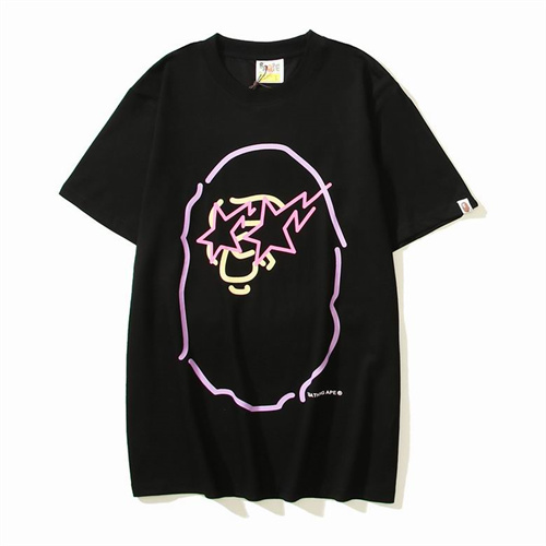 Aape Bape Round neck T-shirt-M-0280