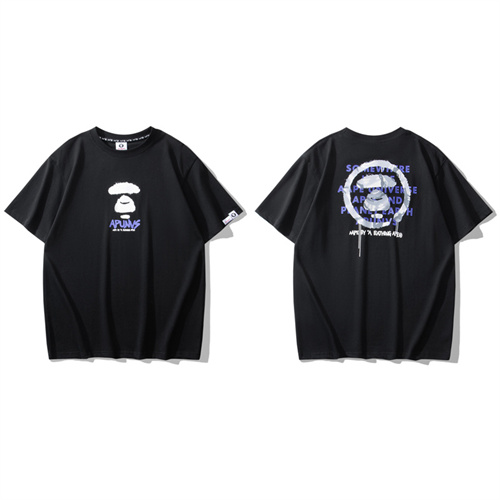 Aape Bape Round neck T-shirt-M-0029