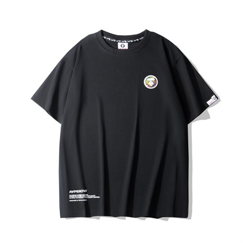 Aape Bape Round neck T-shirt-M-0034