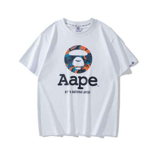 Aape Bape Round neck T-shirt-M-0057