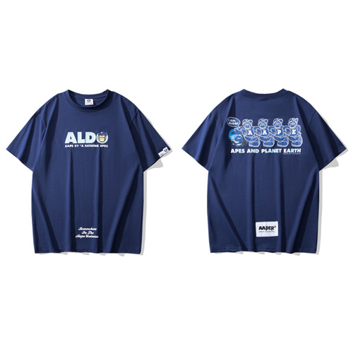 Aape Bape Round neck T-shirt-M-0009