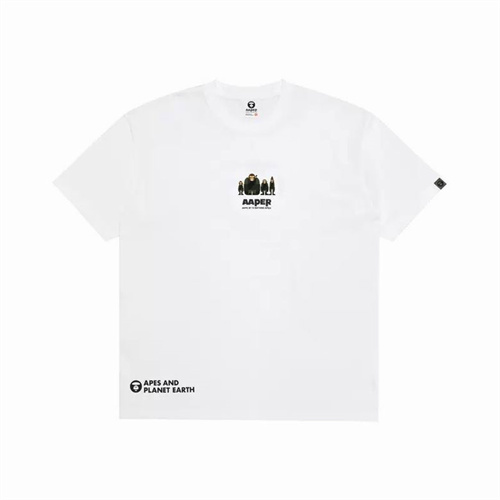 Aape Bape Round neck T-shirt-M-0096