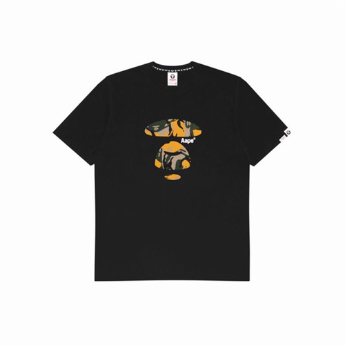 Aape Bape Round neck T-shirt-M-0097
