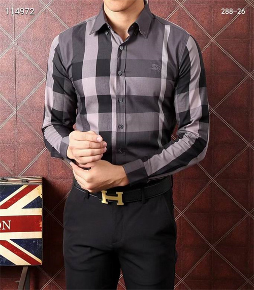 Burberry long shirt-M-015