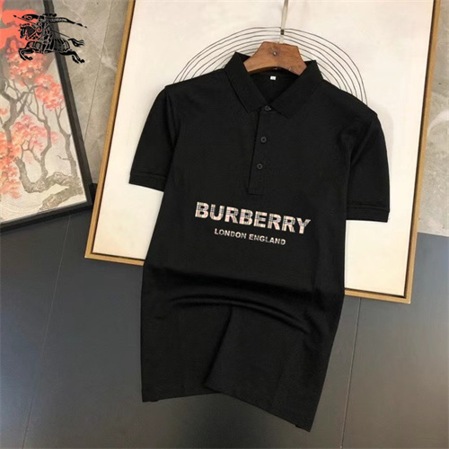Burberry Lapel T-shirts-M-009