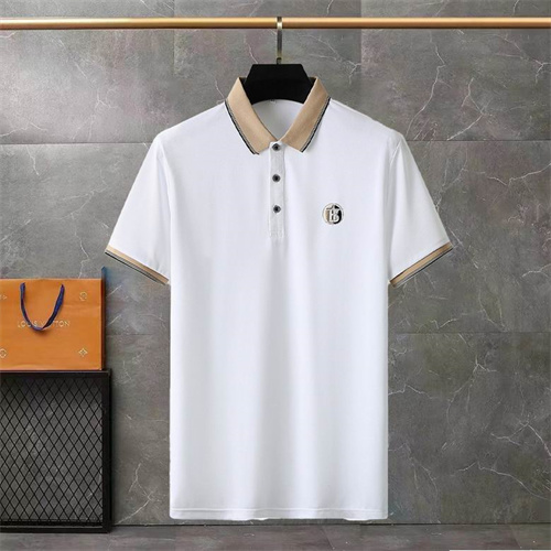 Burberry Lapel T-shirts-M-0597