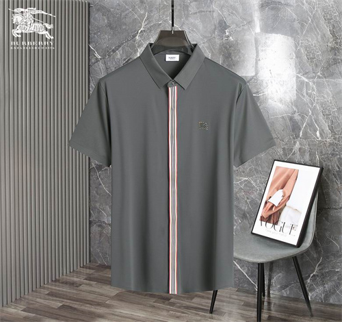 Burberry Lapel T-shirts-M-0683
