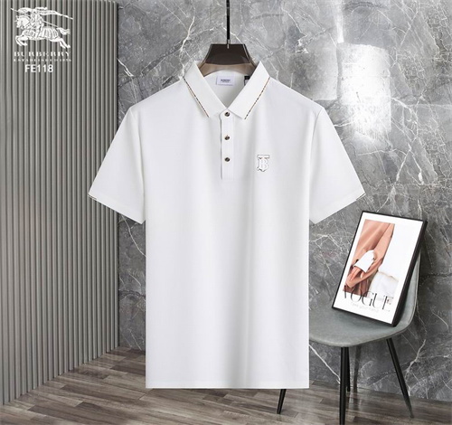 Burberry Lapel T-shirts-M-0687