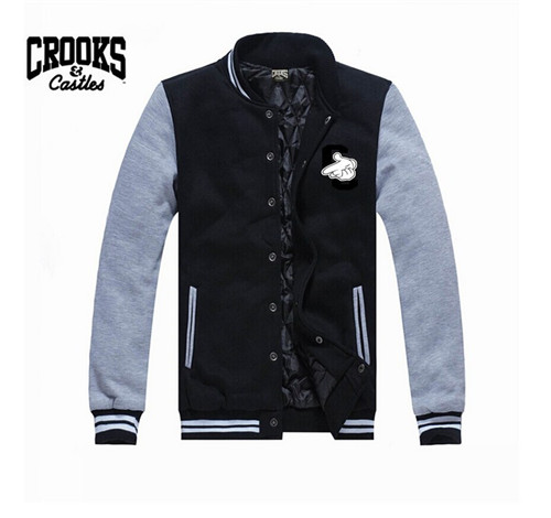 Crooks and Castles Baseball jackets-007