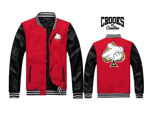 Crooks and Castles Baseball jackets-046