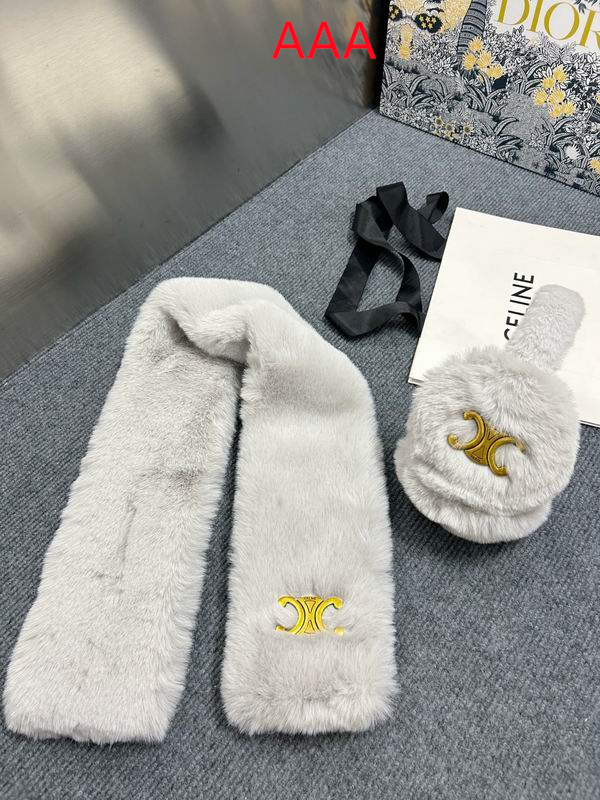 Celine Hat and scarvf(AAA)-0123