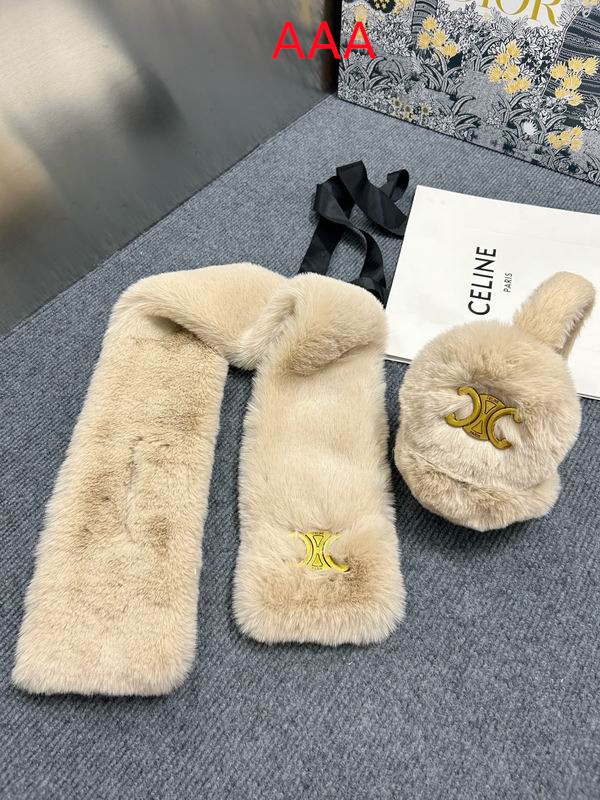 Celine Hat and scarvf(AAA)-0124