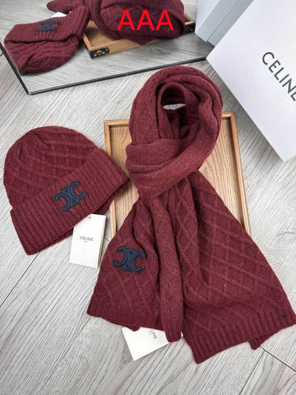 Celine Hat and scarvf(AAA)-0045