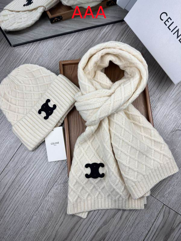 Celine Hat and scarvf(AAA)-0046