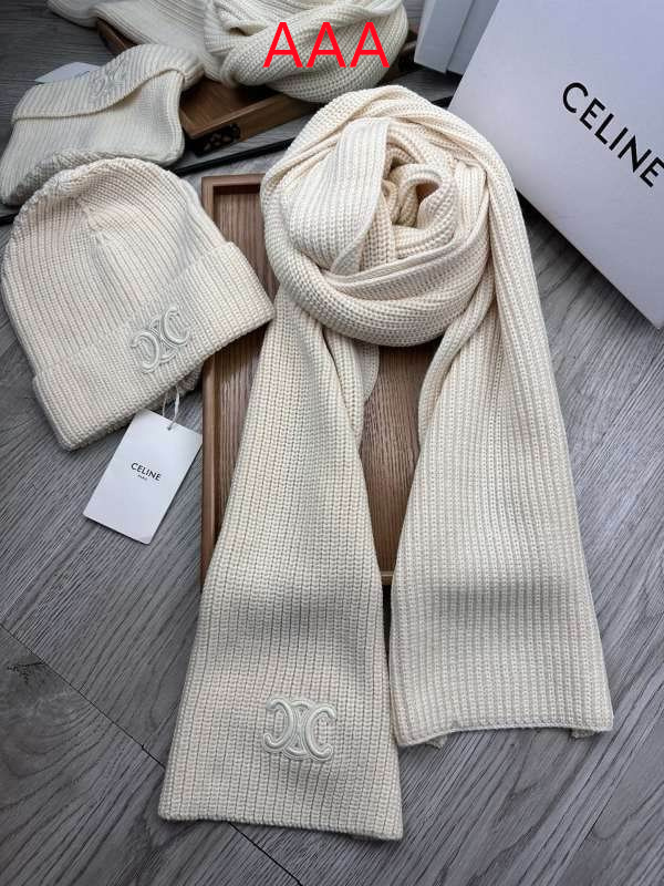 Celine Hat and scarvf(AAA)-0063