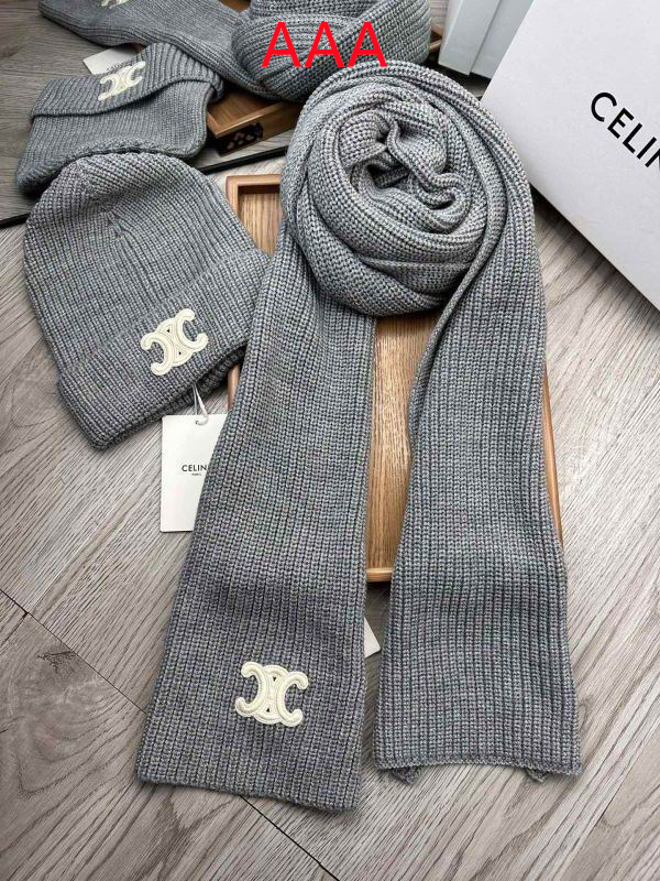 Celine Hat and scarvf(AAA)-0066