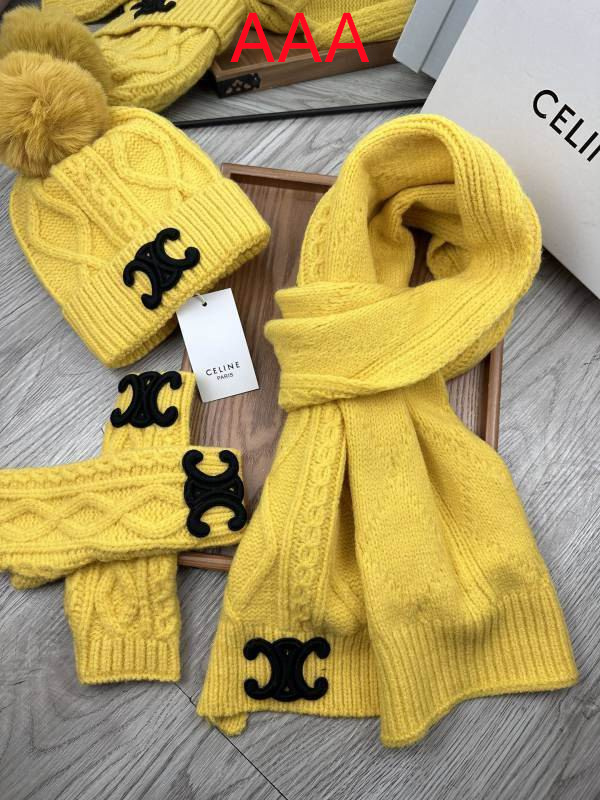 Celine Hat and scarvf(AAA)-0079