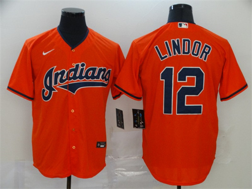 Cleveland Indians Majestic Jerseys-001