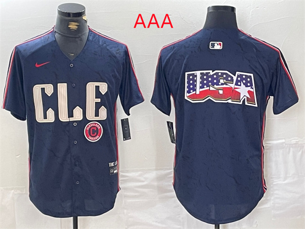 Cleveland Indians Majestic Jerseys-0032