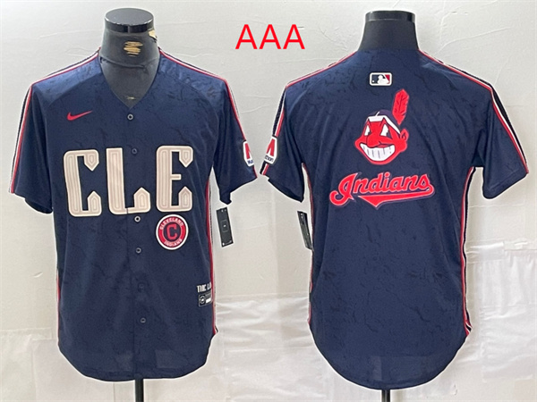 Cleveland Indians Majestic Jerseys-0040