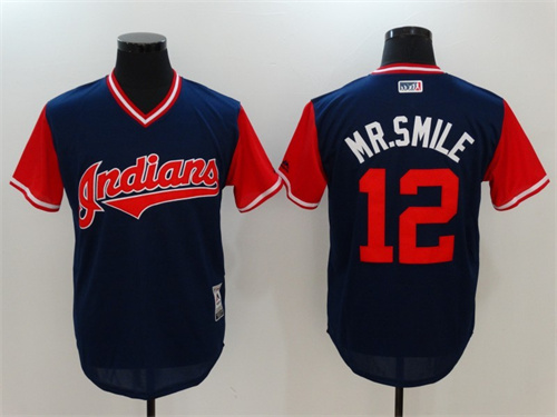 Cleveland Indians Majestic Jerseys-008