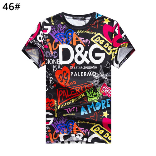 D&G Round neck T-shirt-M-065