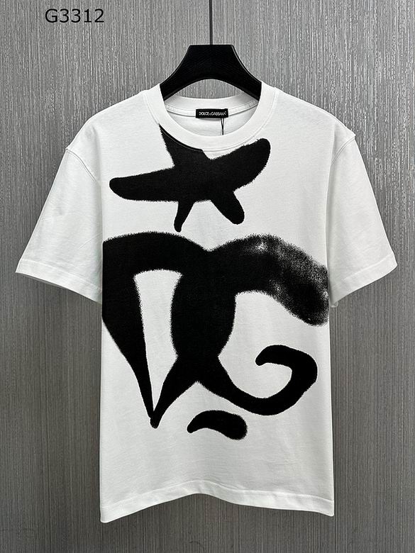 D&G Round neck T-shirt-M-077