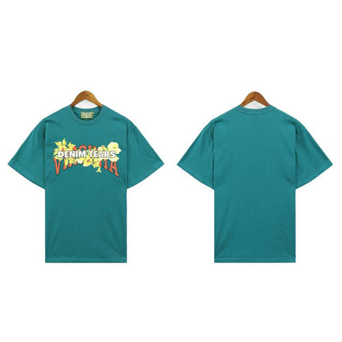 Denim Tears Round neck T-shirt-M-0039