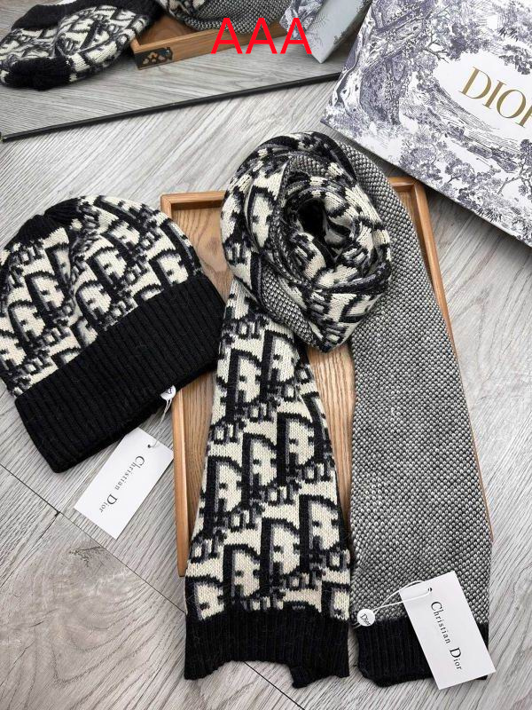 Dior Hat and scarvf(AAA)-0036