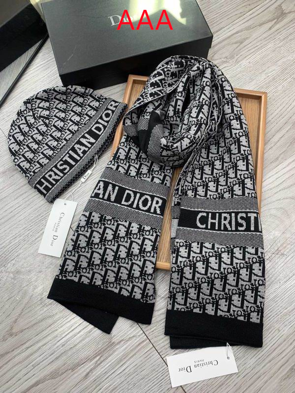 Dior Hat and scarvf(AAA)-0039